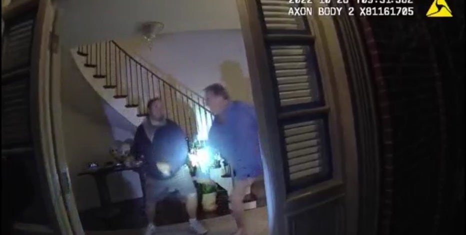 Paul Pelosi video shows moment of brutal hammer attack