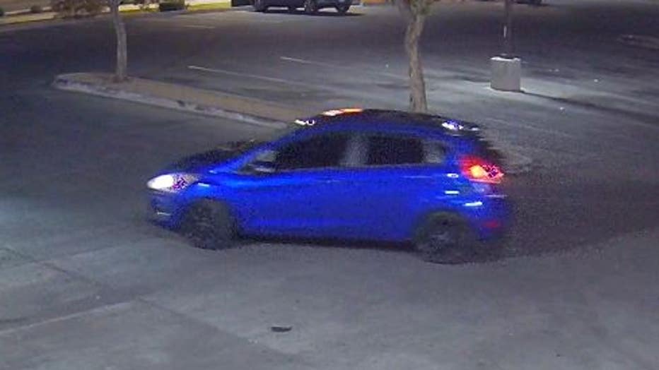 A vehicle of interest in connection to a deadly El Mirage shooting.