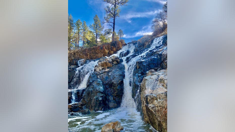 Waterfalls always look nice, no matter where they are! Thanks Karen Shaw for sharing this photo from Lynx Lake in the Prescott National Forest!