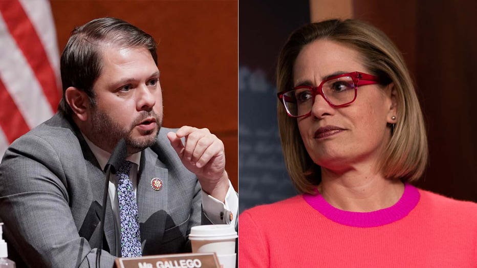 Ruben Gallego_Kyrsten Sinema GETTY