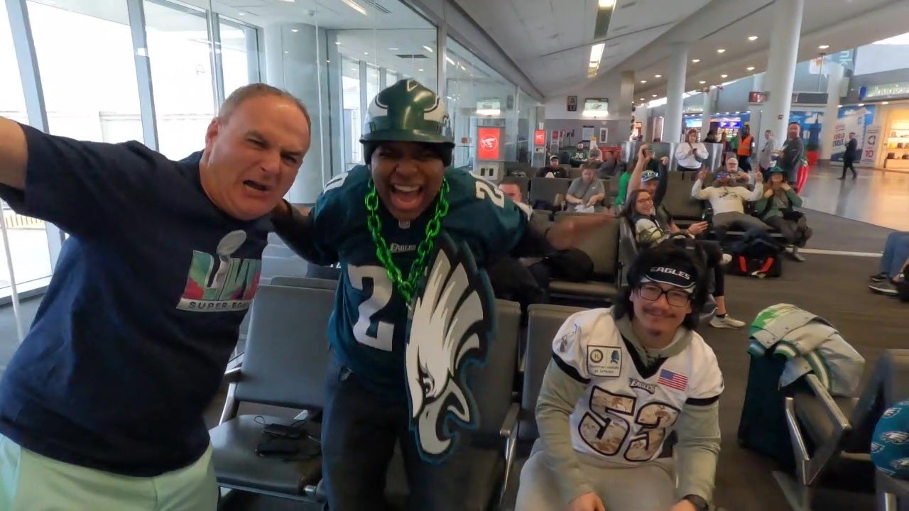 At Super Bowl 2023, Eagles fans in Arizona arrived with smiles and