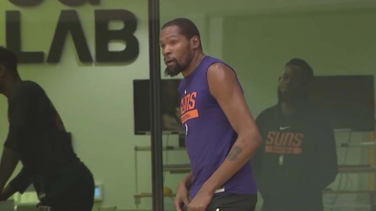 Kevin Durant Practices With Suns, To Be Introduced At News Conference ...