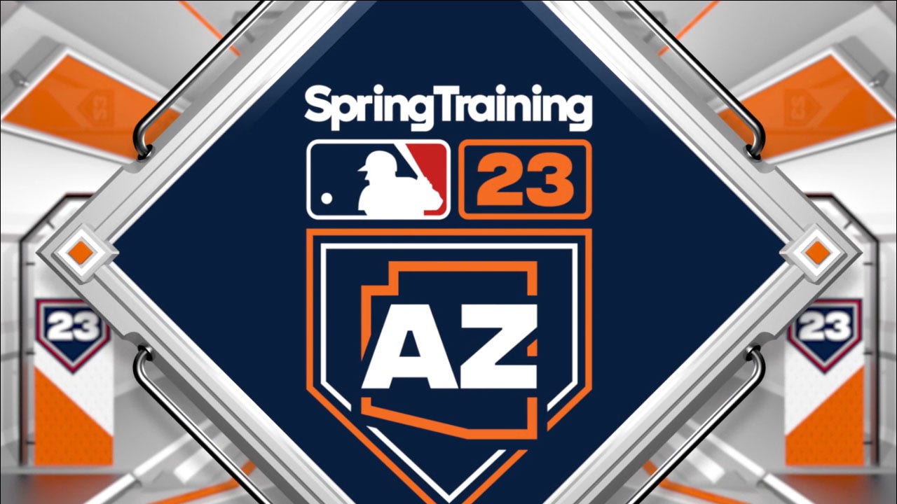 Spring Training 2023 Cactus League schedule for each team