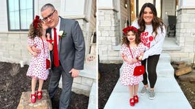 Girl in Nebraska brings her grandpa to daddy-daughter dance: 'They had a great time'