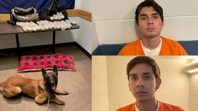 Good boy: K9 officer in Arizona catches 2 men with 50 pounds of meth, police say