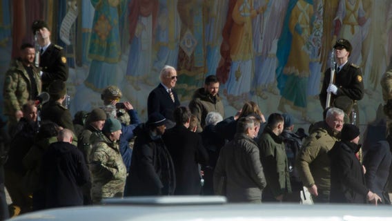 Biden in Ukraine: Sneaking a president from DC to Kyiv without anyone noticiting