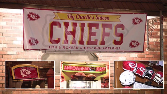 Chiefs bar in South Philadelphia finds itself behind enemy lines for Super Bowl LVII