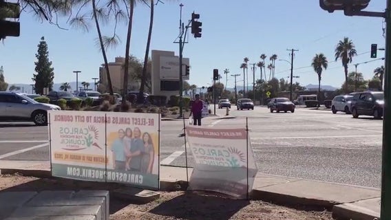 No more political signs in Arizona? Lawmaker introduces bill to restrict them on public property