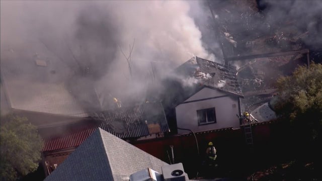 Tempe house fire sends smoke into the air that was seen for miles