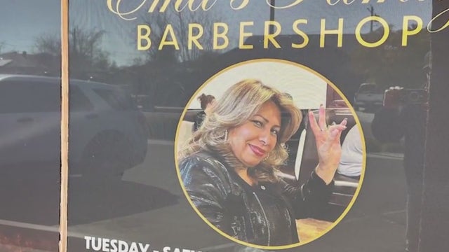 Son of a murdered beauty salon owner is opening the doors once again