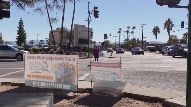 No more political signs in Arizona? Lawmaker introduces bill to restrict them on public property