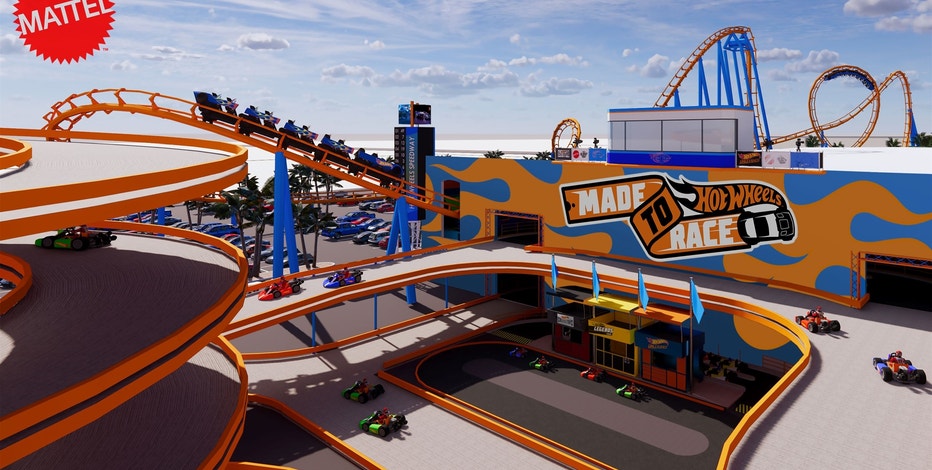 Mattel Adventure Park in Glendale to offer Hot Wheels coasters Barbie Beach House and more FOX 10 Phoenix