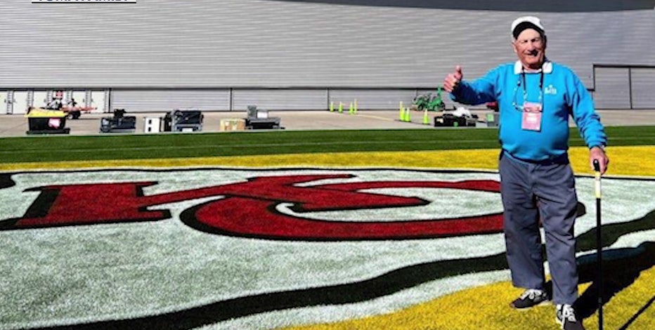 Kansas City legend George Toma taking care of field for Super Bowl LVII