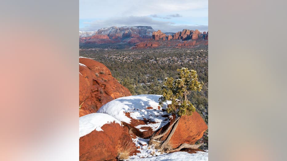 A little bit of snow makes Sedona looks that much better! Thanks Jenny Kittredge for sharing!