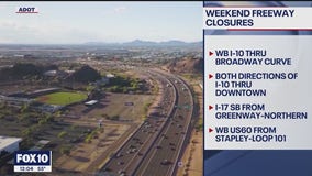 Phoenix-area freeway closures, restrictions this weekend: What to know for March 3-6