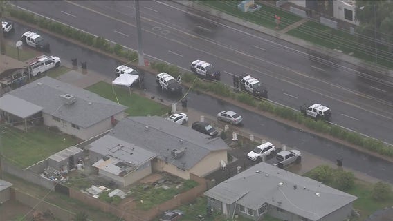 Suspect shot after firing at Mesa officers, police say