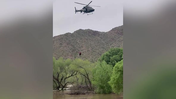 Kayaker rescued by helicopter on the Salt River 'could have ended in tragedy'