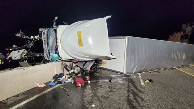I-17 crash near Black Canyon City leaves travelers stranded for hours; driver accused of impairment