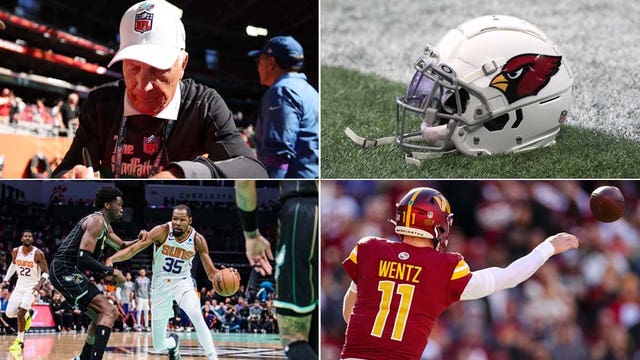 'Sodfather' sounds off on slippery Super Bowl field, Cardinals get failing grade in survey: top sports stories