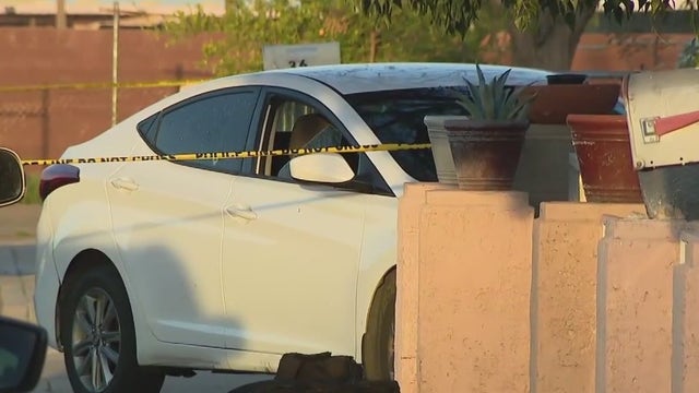 Person found shot inside car in Avondale; suspect sought