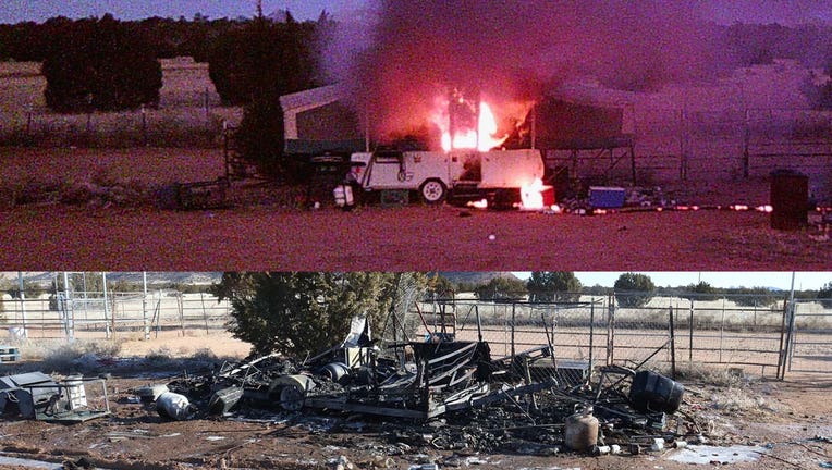 Yavapai Silent Witness is looking for the suspect in an arson investigation.