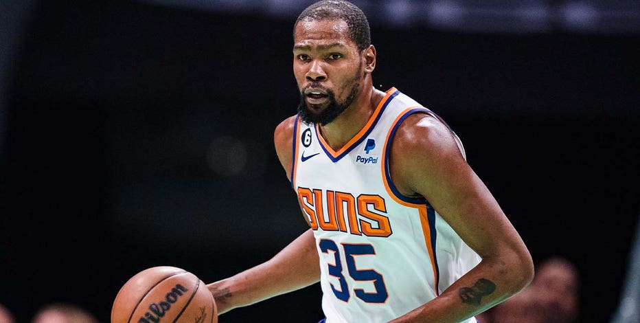 Kevin Durant out at least 2 weeks with left calf strain, putting damper on Suns’ hot start