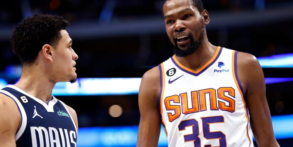 Durant tiebreaker lifts Suns over Mavs in showcase of stars