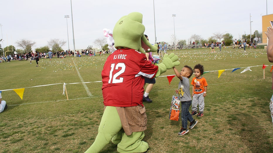 The Salvation Army Kroc Center Egg Hunt.