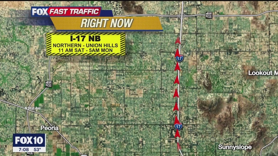 Phoenix-area Freeway Closures, Restrictions This Weekend: What To Know ...
