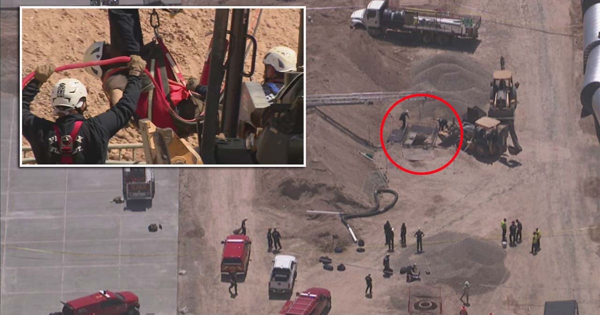 Construction worker rescued after falling in 100-foot hole in Buckeye ...