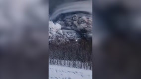Russia's Shiveluch volcano erupts, spewing dust and ash into the sky