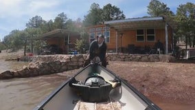 Flagstaff family now living on a 'lake' as snowmelt causes flooding