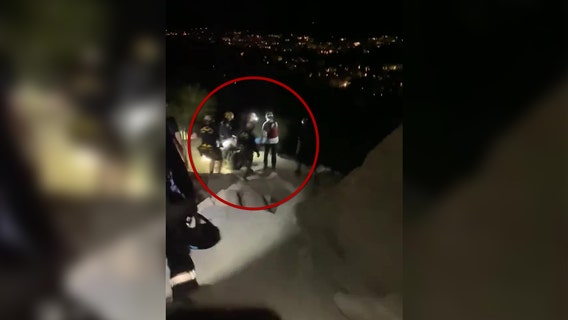 Crews rescue woman whose leg was stuck between boulders on mountain: Scottsdale Fire