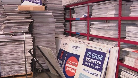 A sign of the times: Embry Health holds massive sale on equipment used during COVID-19 pandemic