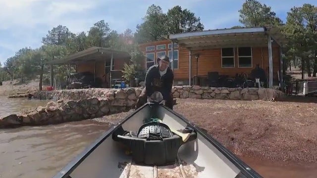 Flagstaff family now living on a 'lake' as snowmelt causes flooding