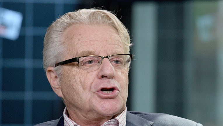 Jerry Springer, in a photo taken in 2019 . (Photo by Gary Gershoff/Getty Images)
