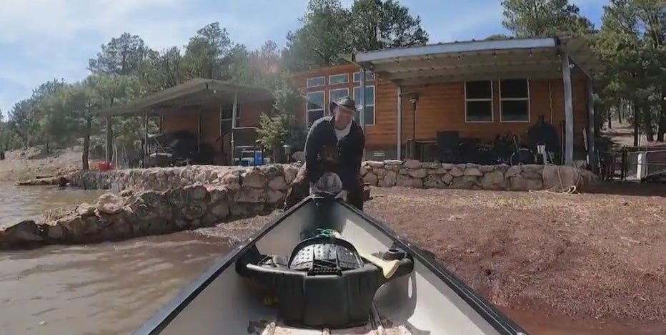 Flagstaff family now living on a 'lake' as snowmelt causes flooding