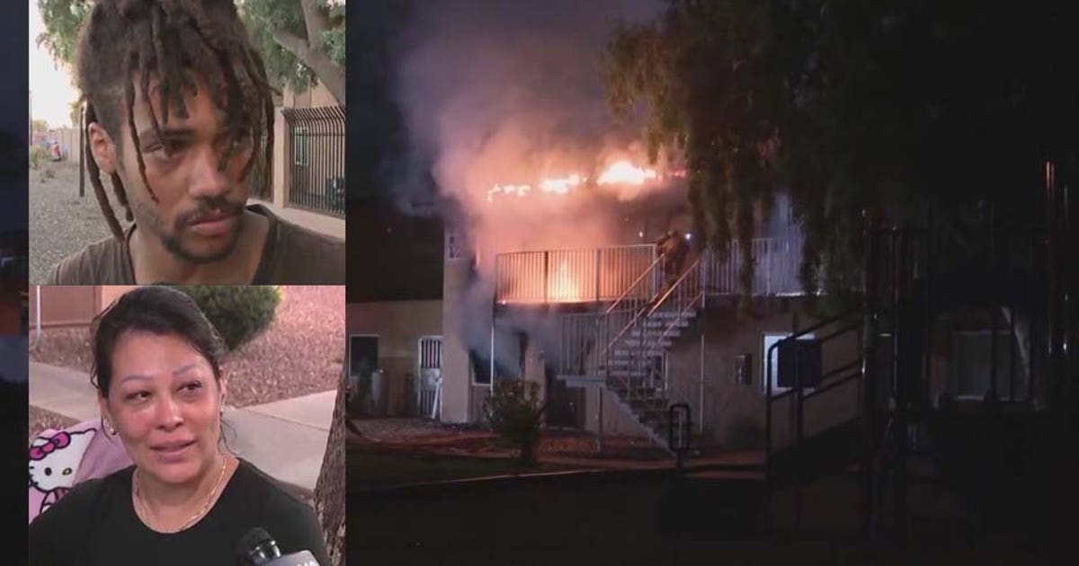 Man helps save woman, her kids from burning Phoenix apartment | FOX 10 ...