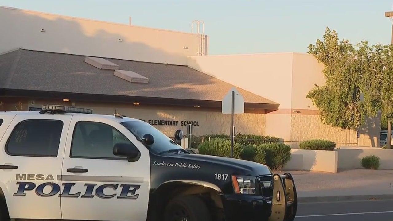 Man found shot outside Mesa elementary school