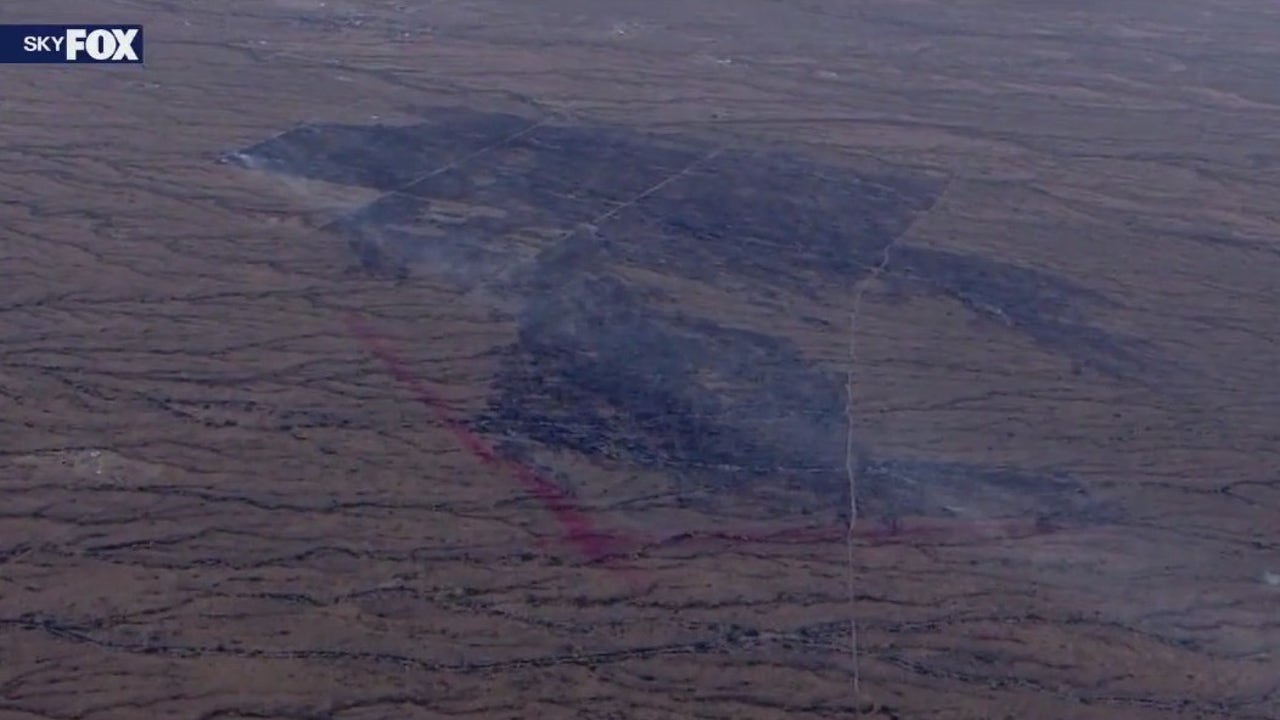 Wildfire near Wickenburg burns hundreds of acres