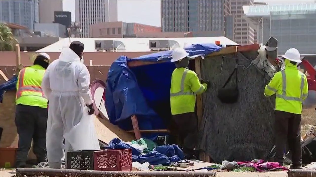 Phoenix to continue cleanup efforts in 'The Zone,' massive homeless encampment