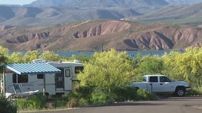 Roosevelt Lake at 100% capacity, meaning no shoreline camping this Memorial Day weekend