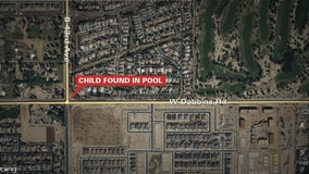 Girl dies after being found in Phoenix area pool by family, FD says