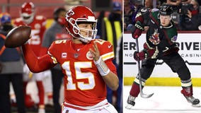 Twitter sounds off after Patrick Mahomes calls for Arizona Coyotes to relocate to Kansas City