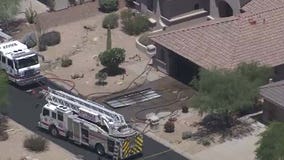 Man's body found inside Scottsdale burning home