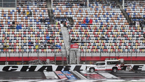 Sunday's Coca-Cola 600 postponed due to rain