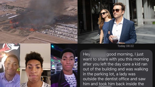 Wandering child found in daycare parking lot, the Daniel Robinson case: tonight's top stories