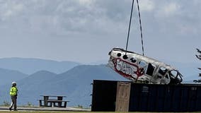 North Carolina officials remove plane wreckage of 1983 crash from national park