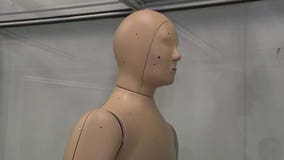 Manikin used to study effects of extreme heat on humans