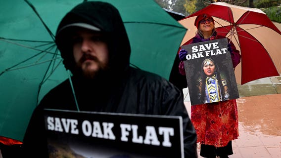 Oak Flat Timeline: Native American vs. pro-mining interests